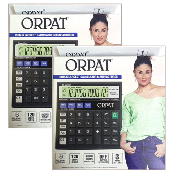 Orpat OT-512 CTN Calculator: Set of 2 - Image 2