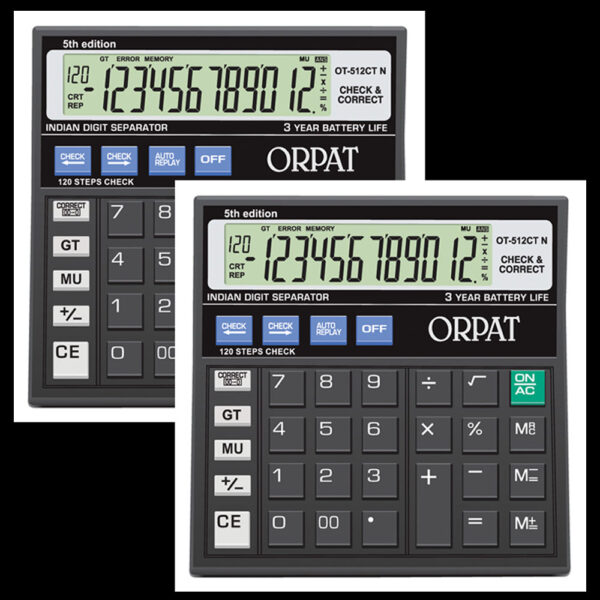 Orpat OT-512 CTN Calculator: Set of 2