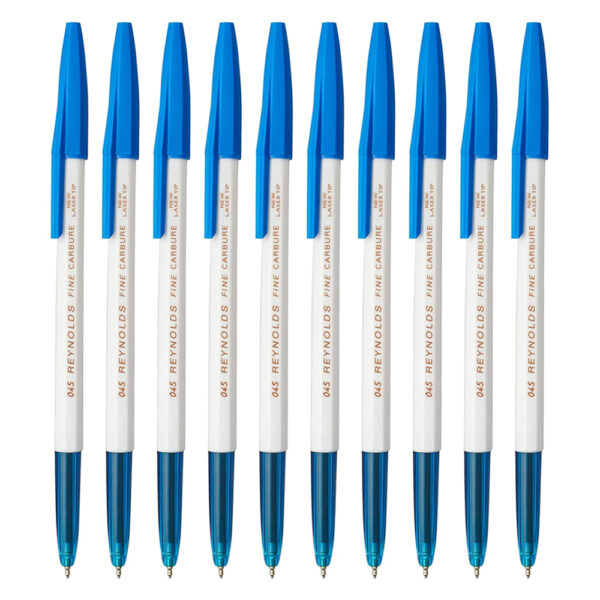 Reynolds 045 Blue Ball Pen - Set of 6 - Image 3